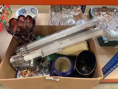 Lot 5434 - Box containing various decorative stoppers,...