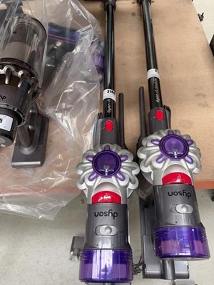 Lot 3166 - Hand held Dyson V8 with pole, head, 2...