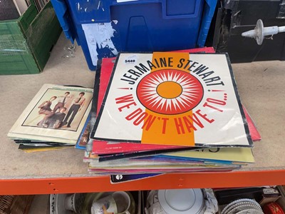 Lot 5440 - Group of vinyl records including Cat Stevens,...