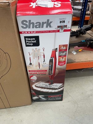 Lot 3178 - Upright Shark steam mop
