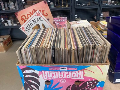 Lot 5448 - Box of vinyl including Orchestral, Jimmy Cliff,...
