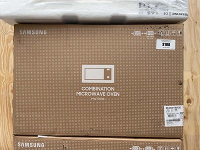 Lot 3188 - Samsung combination microwave oven