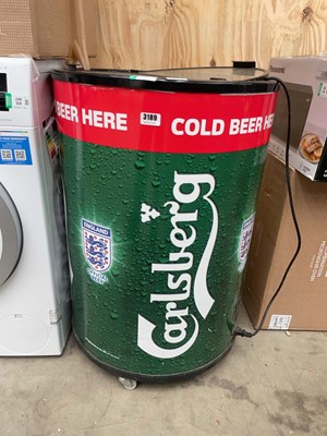 Lot 3189 - Carlsberg beer fridge