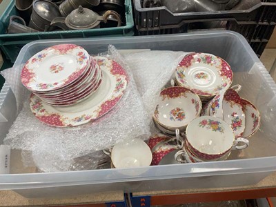 Lot 5457 - Box containing Paragon tea service