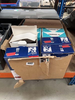 Lot 4561 - Multiple boxes of pipe freeze kits