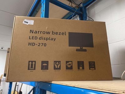 Lot 2343 - HD270 LED display in a box