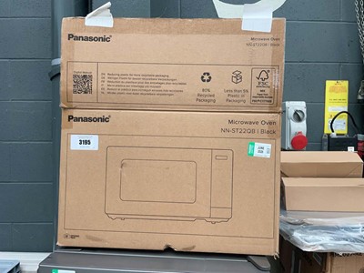 Lot 3195 - Panasonic microwave oven