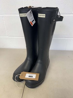 Lot 1865 - Hunter cascade side wellies size UK 10