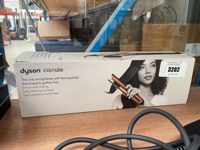 Lot 3202 - Dyson Coral straighteners