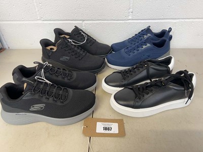 Lot 1867 - x4 pairs of adults shoes to include Ted Baker...