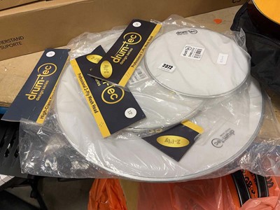 Lot 2372 - Drum heads