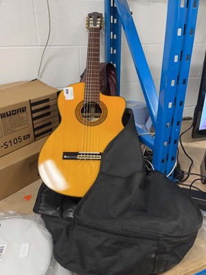 Lot 2378 - Kimbara six string acoustic guitar in a case