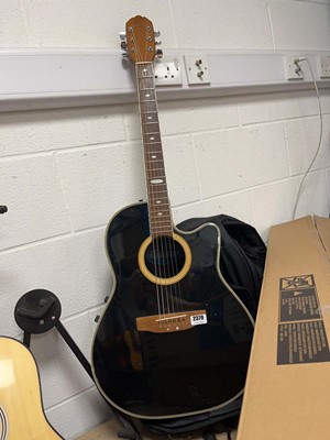 Lot 2379 - Applause six string electro-acoustic guitar in...