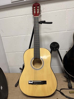 Lot 2380 - Rocket Music six string acoustic guitar