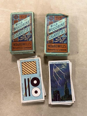 Lot 2450 - 2 wild woodbine cigarette boxes containing...