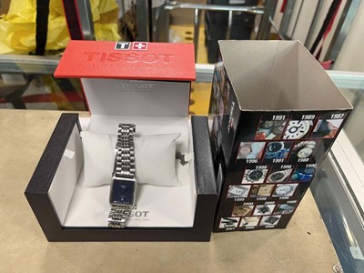 Lot 2453 - Tissot ladies fascination wristwatch in a case