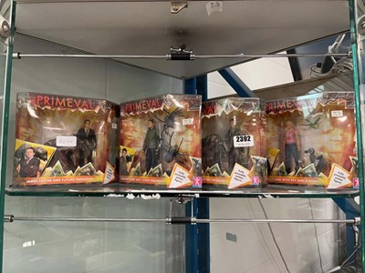 Lot 2392 - Set of six Primeval figures