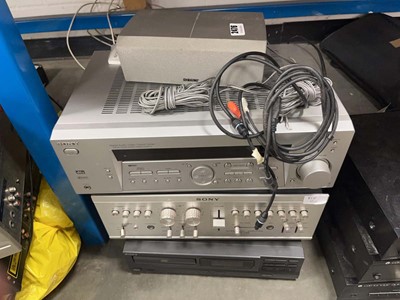 Lot 2476 - Sony digital audio video receiver, a Sony...