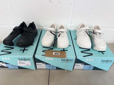 Lot 1875 - x3 boxed pairs of children's Term Footwear...