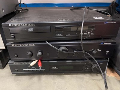 Lot 2477 - Cambridge audio CD player, Cambridge audio...