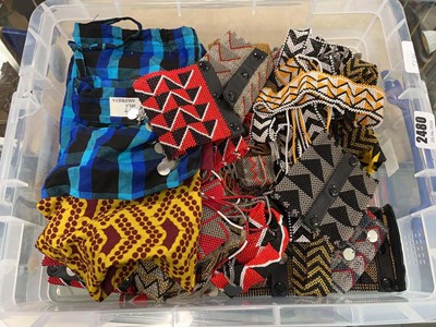 Lot 2480 - Tray of Mila Anufrieava chockers, bracelets etc.