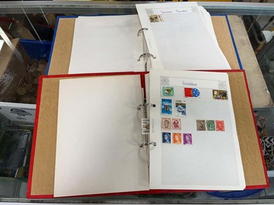 Lot 2483 - 2 albums containing various stamps