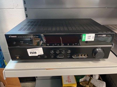 Lot 2539 - Yamaha Natural Sound AV receiver RXV 367