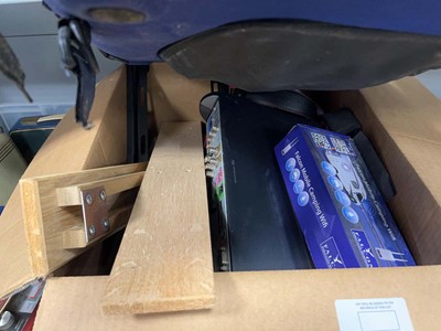 Lot 2543 - Box containing various items including maps,...
