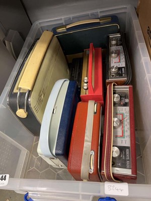 Lot 2544 - Box containing various portable radios