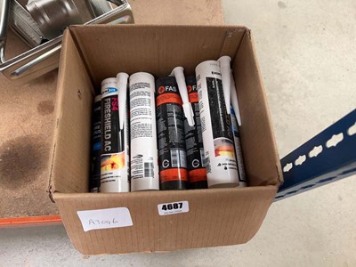 Lot 4687 - Quantity of Fireshield sealant and adhesive