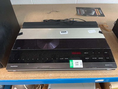 Lot 2554 - Bang & Olufsen Beogram CDX CD player