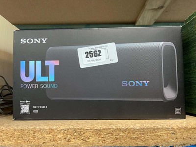 Lot 2562 - Sony ULT Powersound Field 3 portable BT speaker