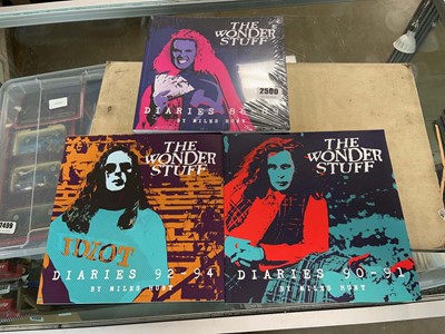 Lot 2500 - 3 Editions of the Wonderstuff Diaries by Miles...