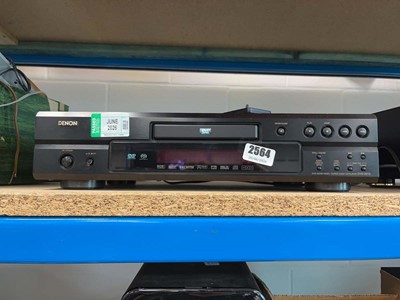 Lot 2564 - Denon DVD and CD player