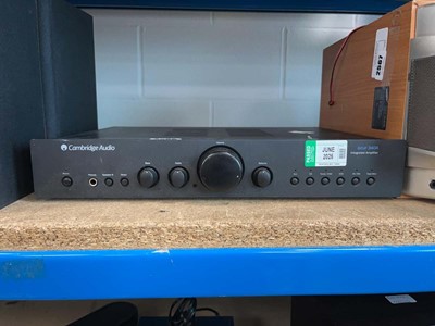 Lot 2568 - Cambridge Audio integrated amp. AZUR340A