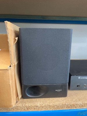 Lot 2569 - Pair of Matsui M303 speakers