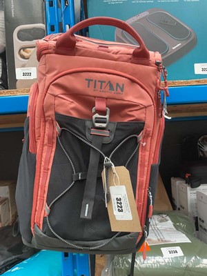 Lot 3223 - Titan arctic zone cooler backpack