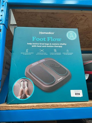 Lot 3224 - Homedics foot flow motion therapy system