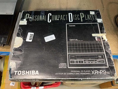 Lot 2579 - Toshiba XRP9 personal CD player