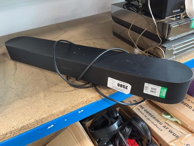 Lot 2580 - Sonos Beam soundbar