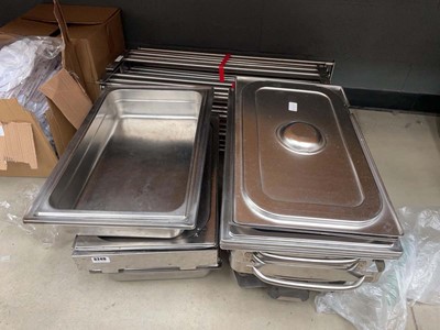 Lot 3249 - Catering serving tray rack