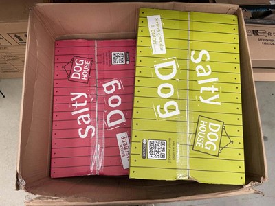 Lot 3252 - Box containing salty dog crisps