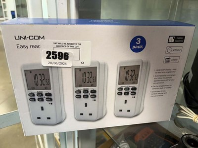 Lot 2596 - Unicom easy read electronic timer