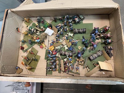 Lot 2509 - Box containing various model toy soldiers