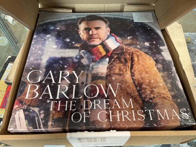 Lot 2511 - Box containing sealed copies of Gary Barlow...