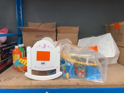 Lot 3302 - Mixed toys, paints, etc