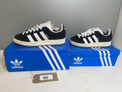 Lot 2x Boxed pairs of Adidas campus 00s trainers...