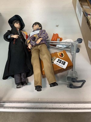 Lot 2518 - Selection of 2 unboxed Harry Potter figures