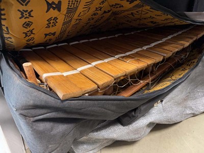 Lot 2625 - 2 wooden xylophones in bags