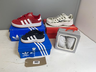 Lot 4x Boxed pairs of children's shoes to include...